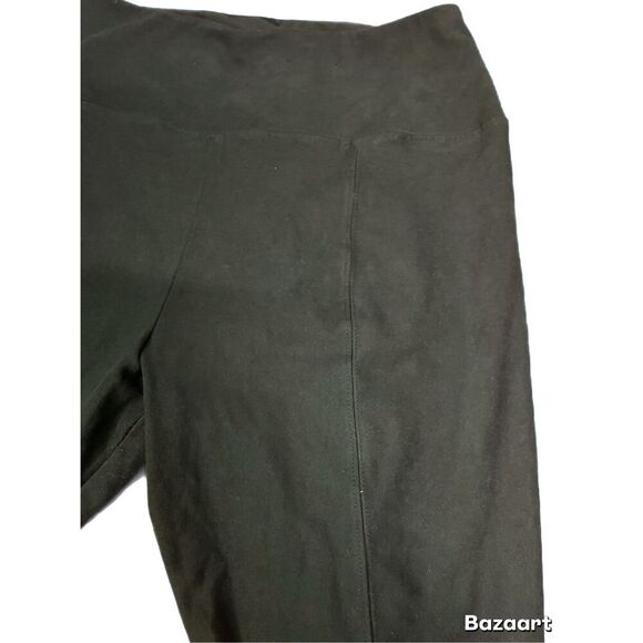 Simply Vera Wang Black High Rise Soft Faux Suede Leggings Large - Picture 1 of 7
